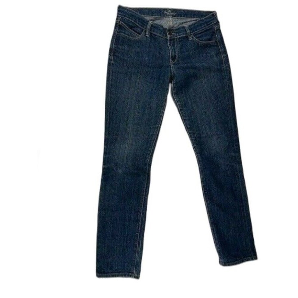 Old Navy Size 8 The Diva Jeans Straight Leg Medium Wash Stretch
